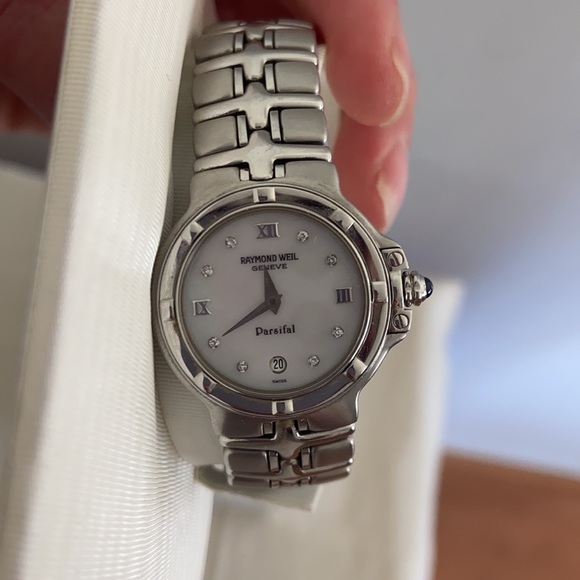 Authentic Raymond Weil Parsifal Mother of Pearl Watch main image 7